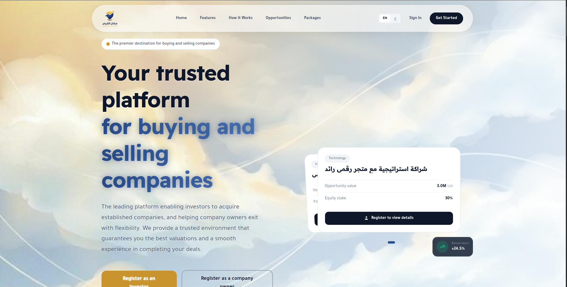 Makan Al Furass screenshot